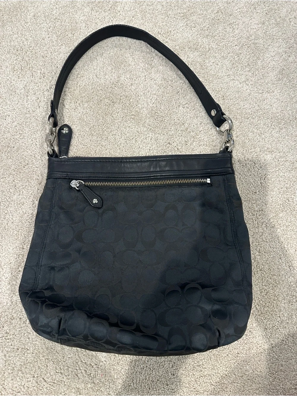 Coach Black Shoulder Bag